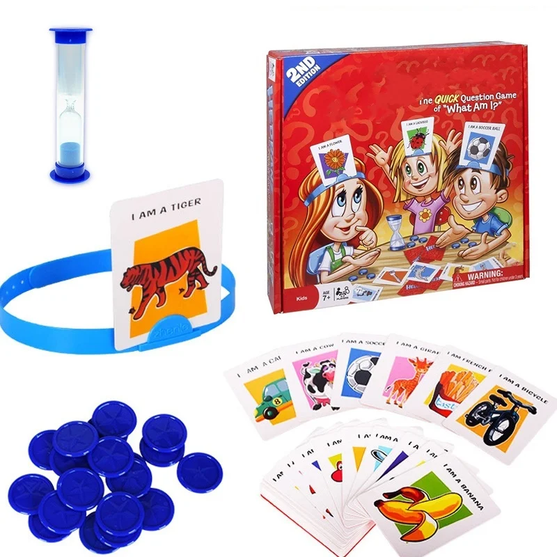 Board Game Guess Who - Lustiges Kartenspiel für Kinder Ratespiel 'Wer