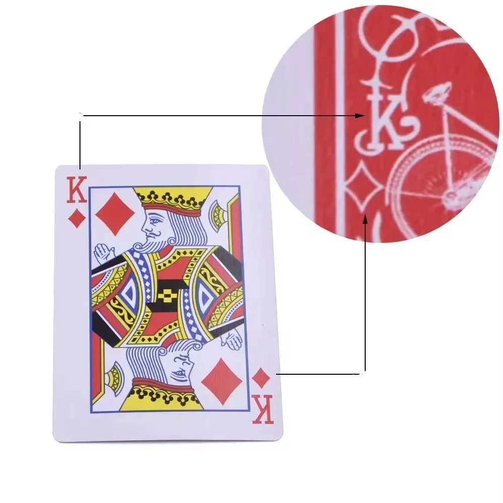 Board Game Ranking - Geheime Markierte Pokerkarten Durchsichtige Spielkarten Magisches