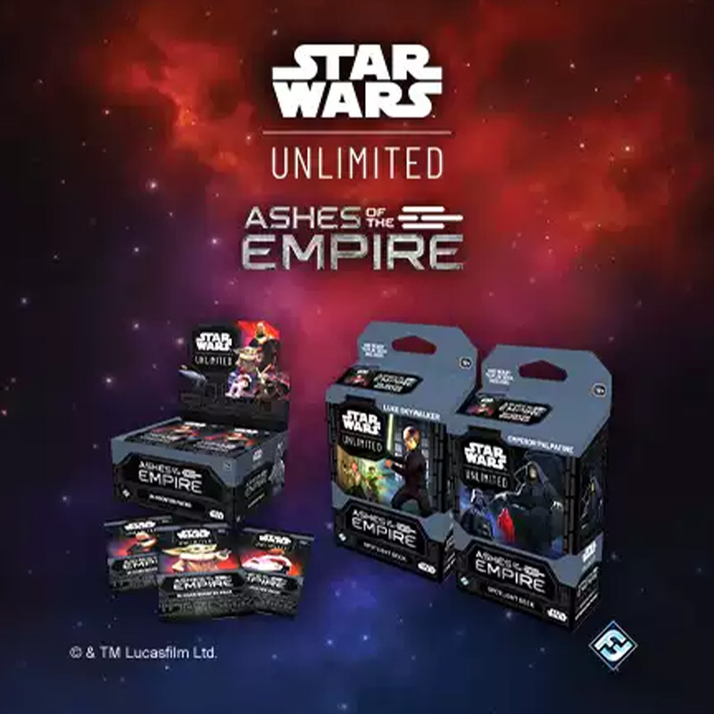 Board Game Empire - Original Asmodee Star Wars Unlimited Ashes