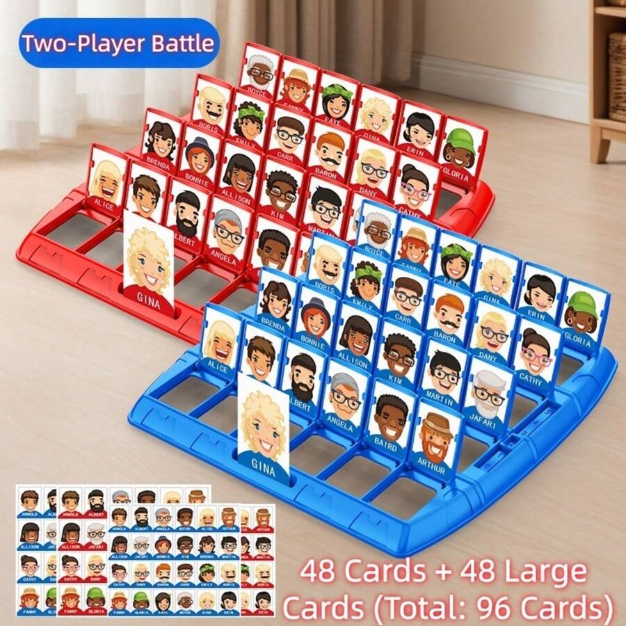 Board Game Guess Who - Raten Sie mal, wer ich bin?