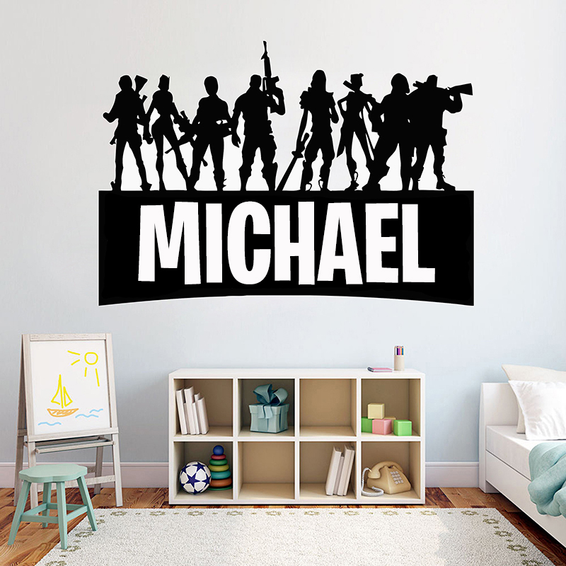 Board Game Movie - Spiel Gamer Personalisierte Name wand Dekor
