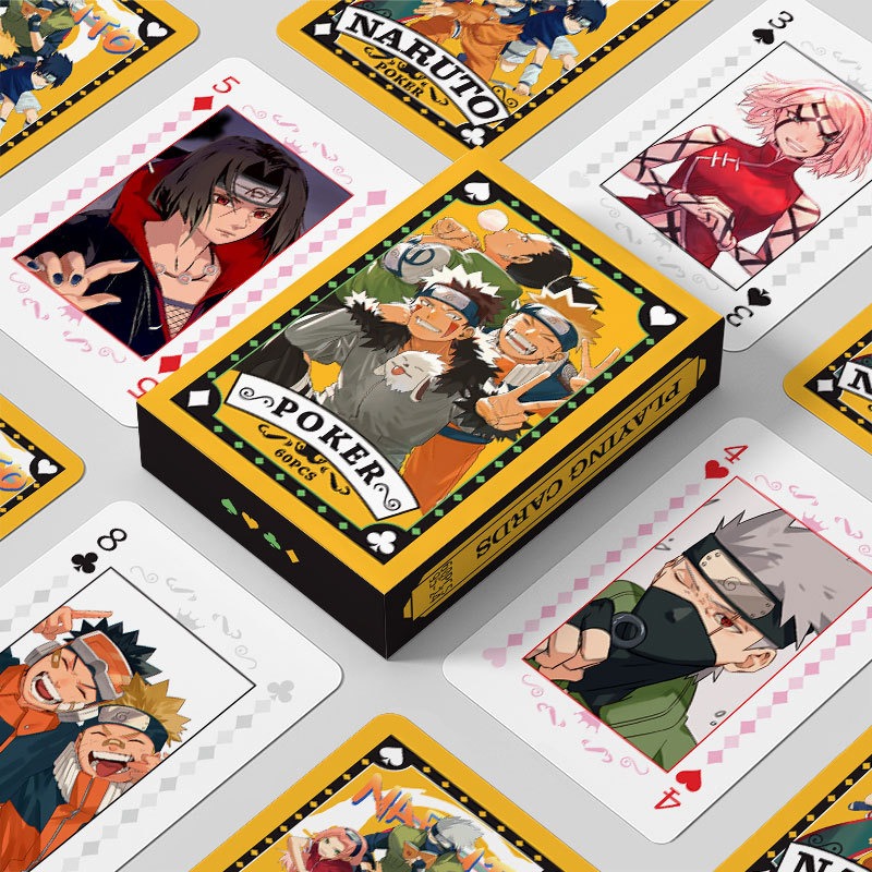 Board Game Naruto - One Piece Naruto Animation Pokerkarten 54