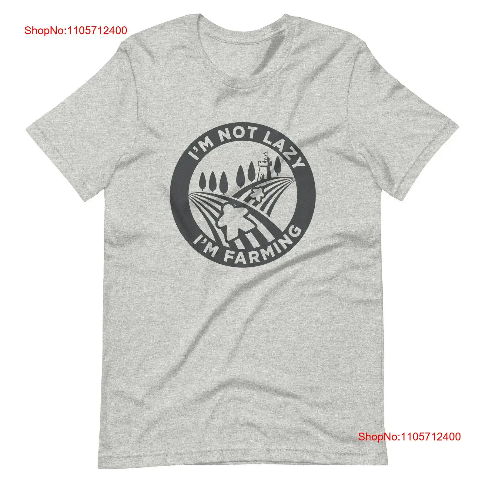 Board Game Economy - Carcassonne T-Shirt Brettspiel Meeple Ich bin