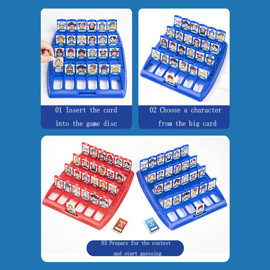 Ratet mal, wer ich bin Brettsp – Board Game Guess Who Bewertung und Preis