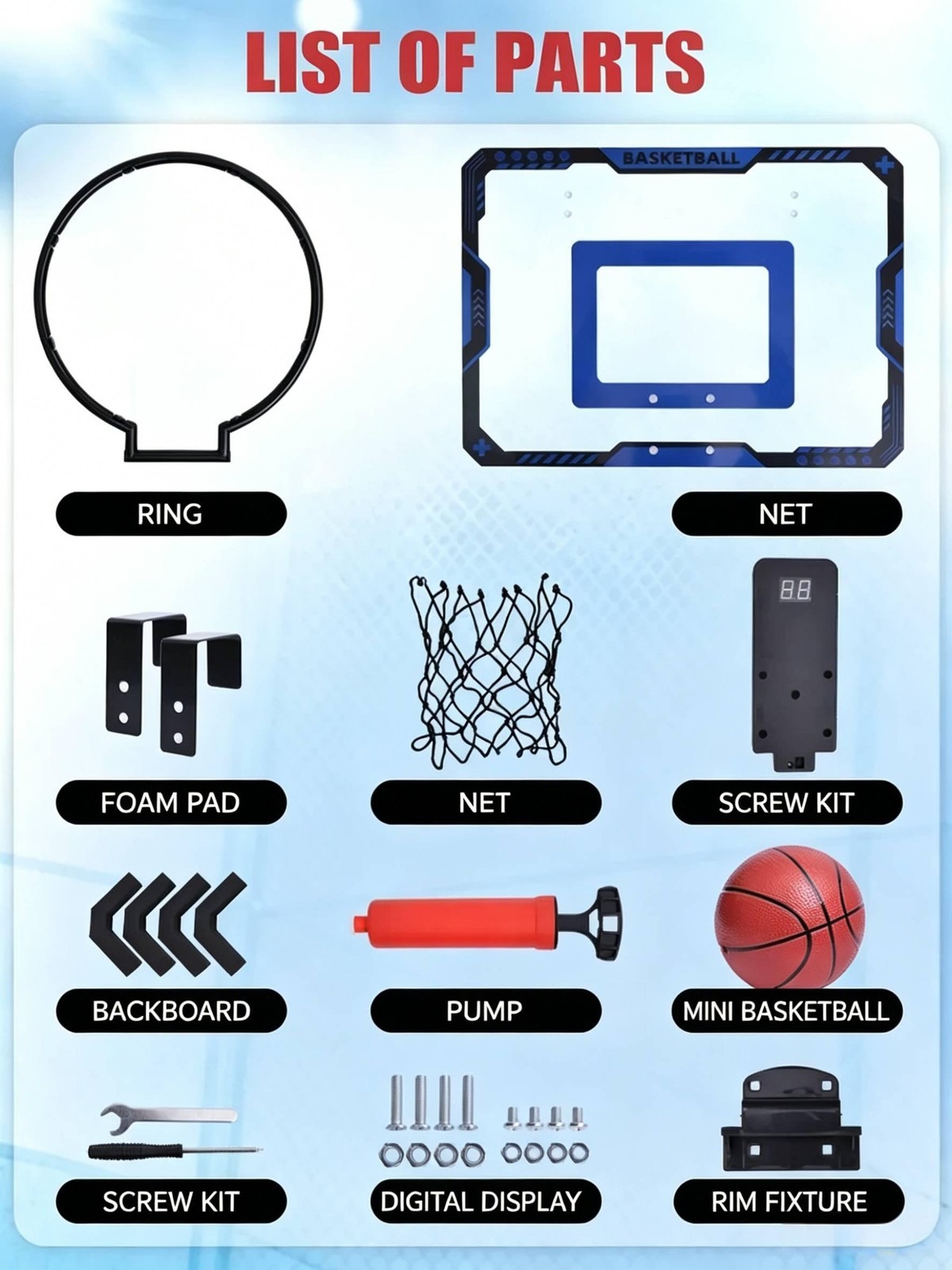 Kinder-Basketballkorb für Inne – Board Game Ranking Bewertung und Preis