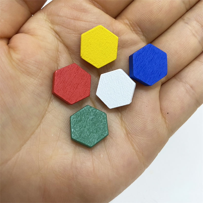 50 Stück sechseckige Prisma-Sp – Board Game Economy Bewertung und Preis
