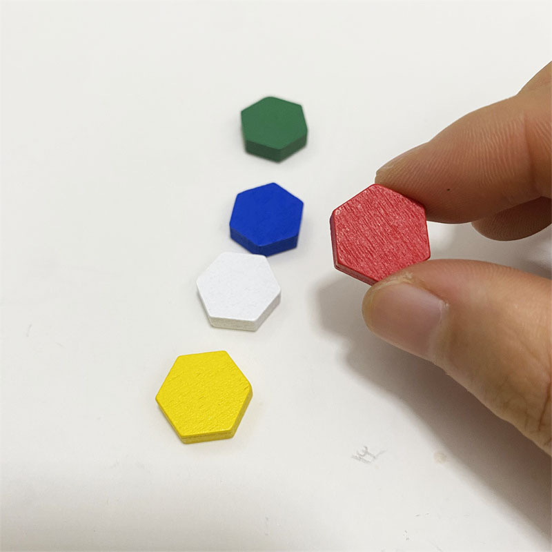 50 Stück sechseckige Prisma-Sp – Board Game Economy Bewertung und Preis