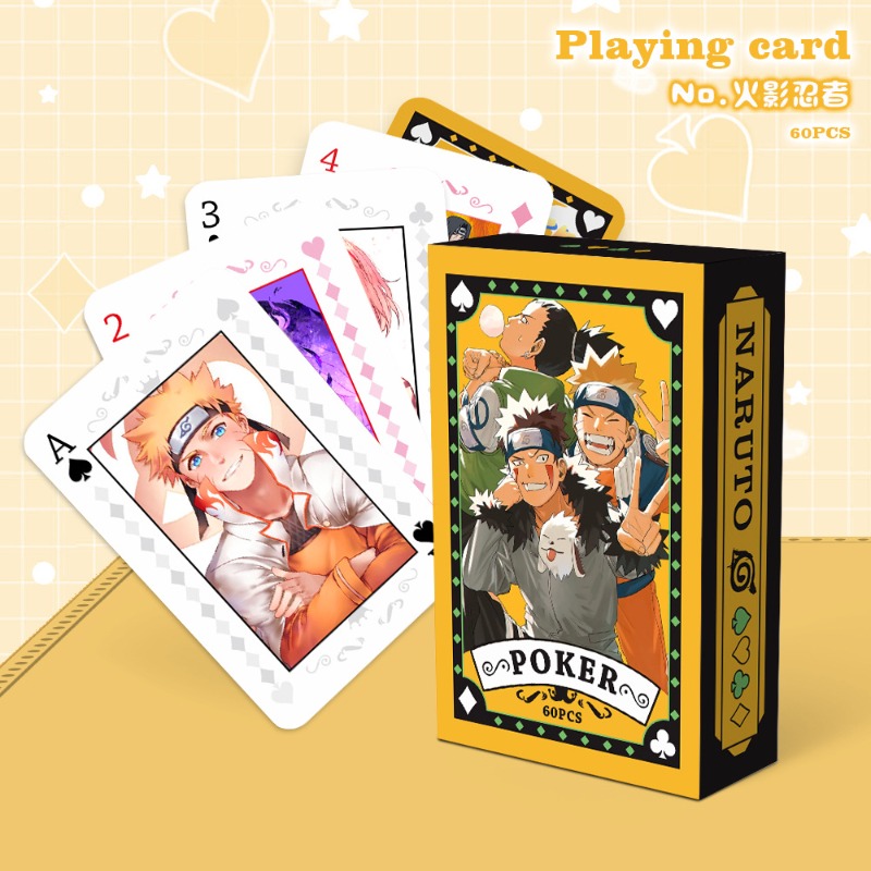 Neue Cartoon-Spielkarten aus b – Board Game Naruto Bewertung und Preis