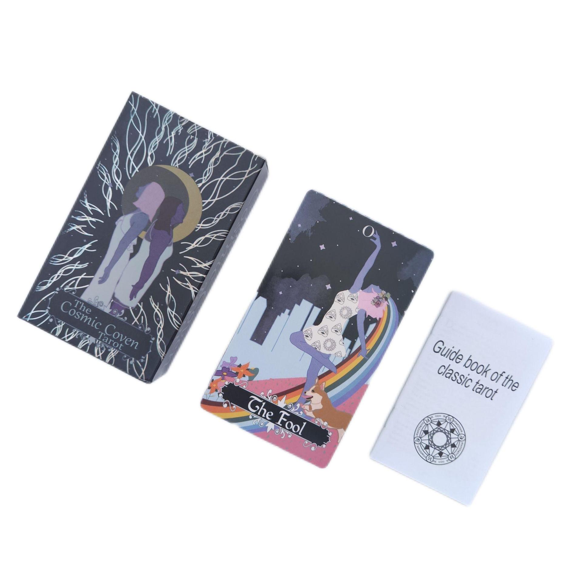 12x7cm Die Cosmic Coven Tarot  – Board Game Instruction Bewertung und Preis