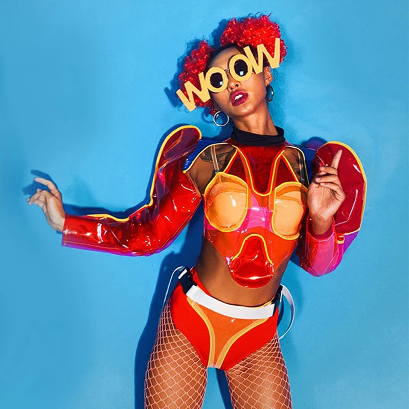 Roter transparenter Clown Rave – Board Game Yogi Bewertung und Preis