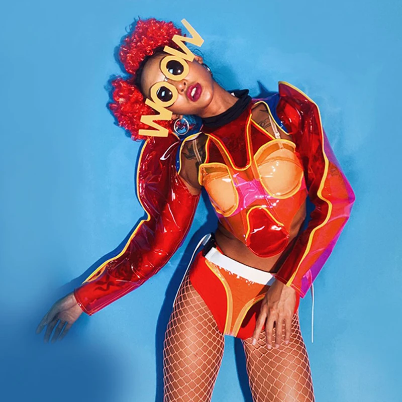 Roter transparenter Clown Rave – Board Game Yogi Bewertung und Preis