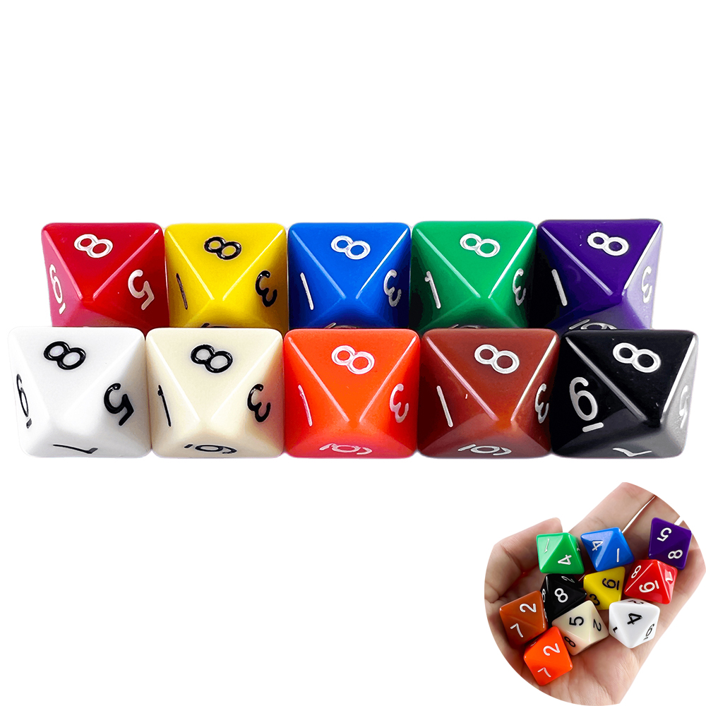 D8 Polyedrische Würfel 15,5 mm – Board Game Viral Bewertung und Preis