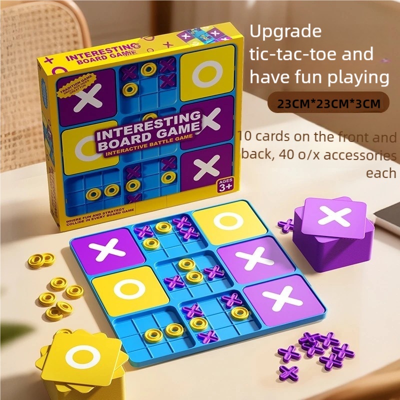 Ein Neun-Quadrat-Xo-Tic-Tac-To – Board Game Electronic Table Bewertung und Preis