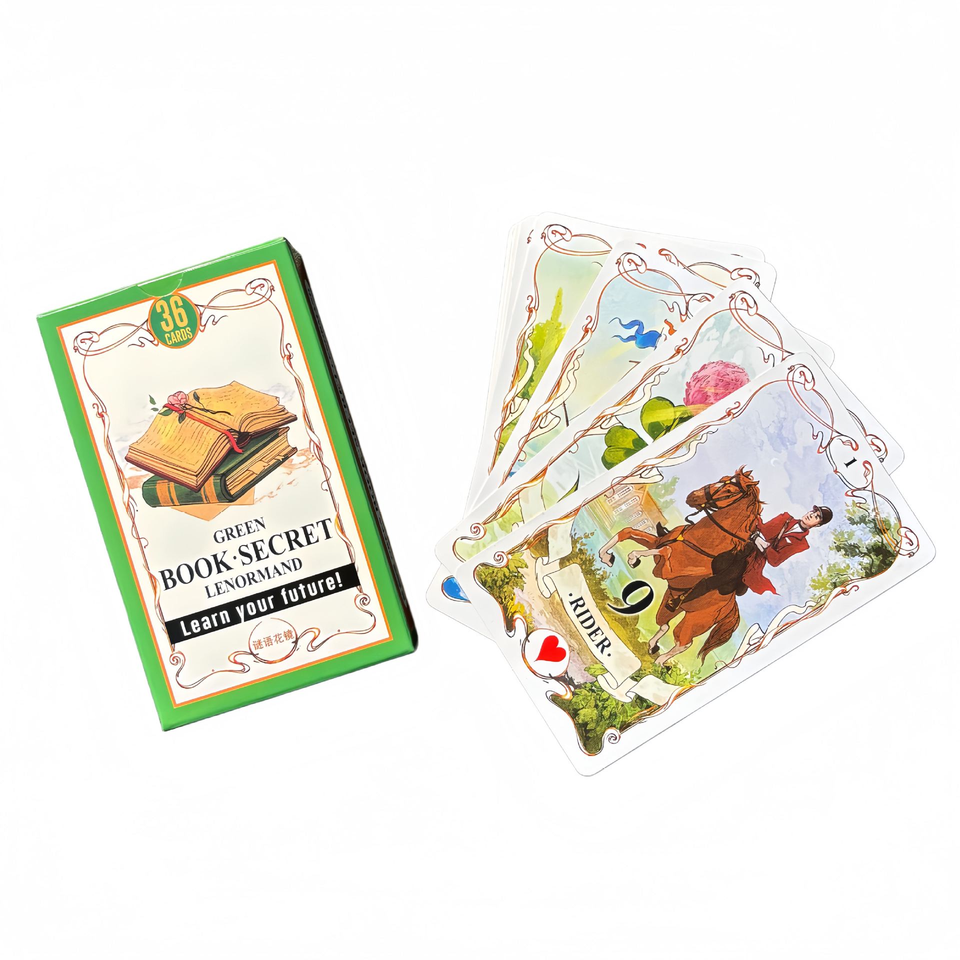 Green Book Secret Lenormand Or – Board Game Quantum Bewertung und Preis
