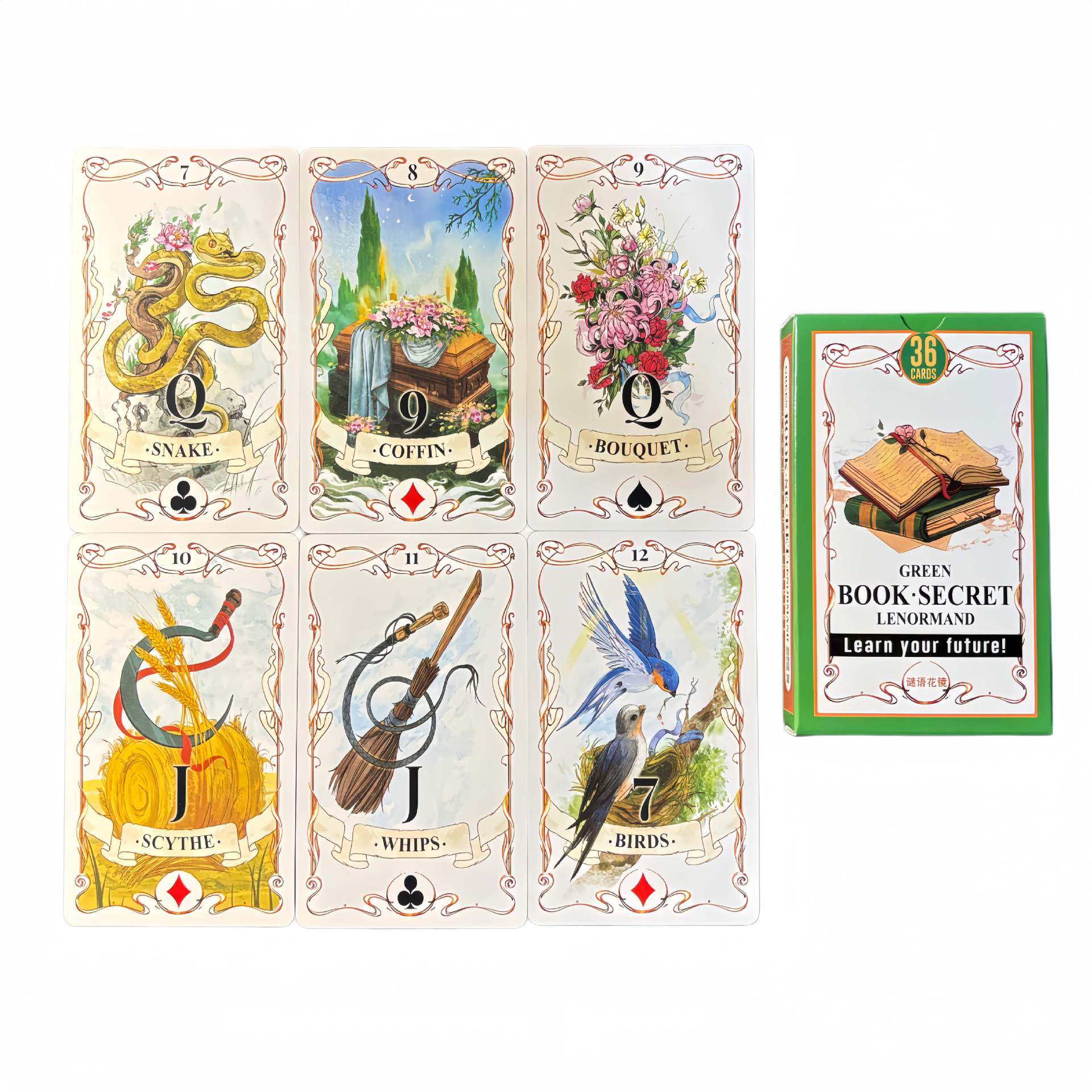 Green Book Secret Lenormand Or – Board Game Quantum Bewertung und Preis