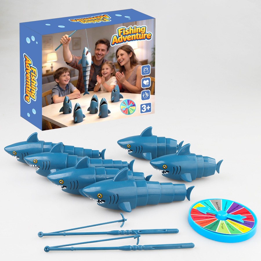 Beliebtes Hai-Stil Angelspiel  – Board Game Harvest Bewertung und Preis