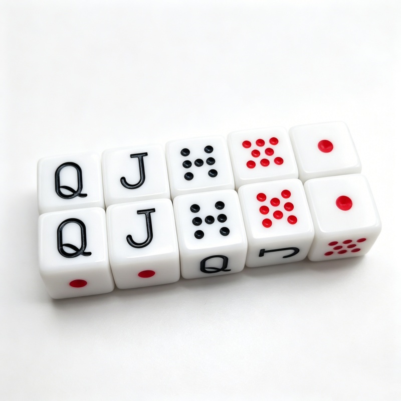 10 Teile/satz 16mm Poker Würfe – Board Game Viral Bewertung und Preis