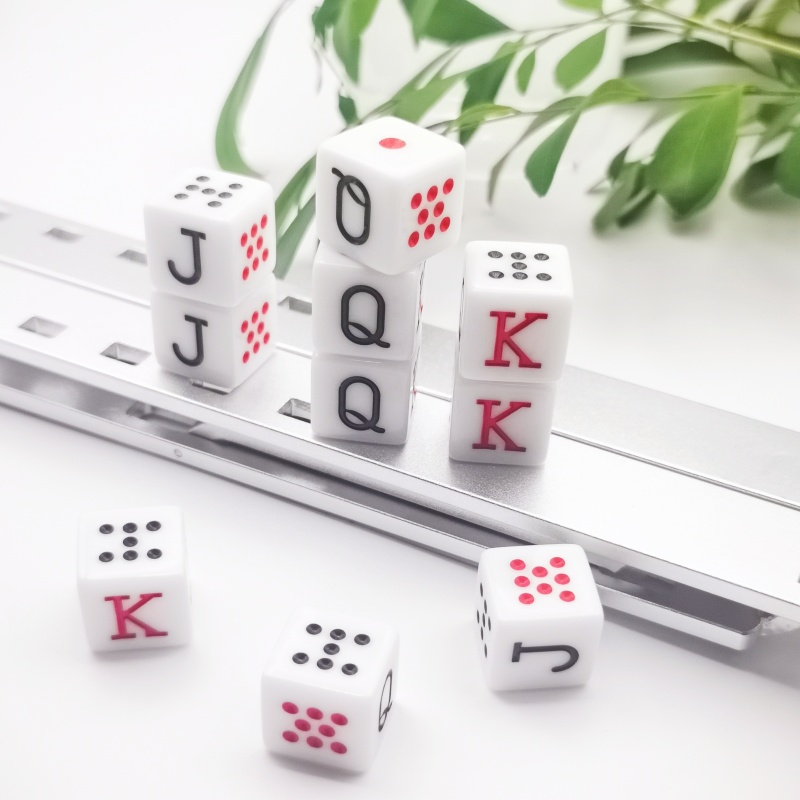 10 Teile/satz 16mm Poker Würfe – Board Game Viral Bewertung und Preis