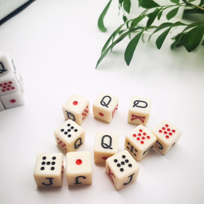 10 Teile/satz 16mm Poker Würfe – Board Game Viral Bewertung und Preis