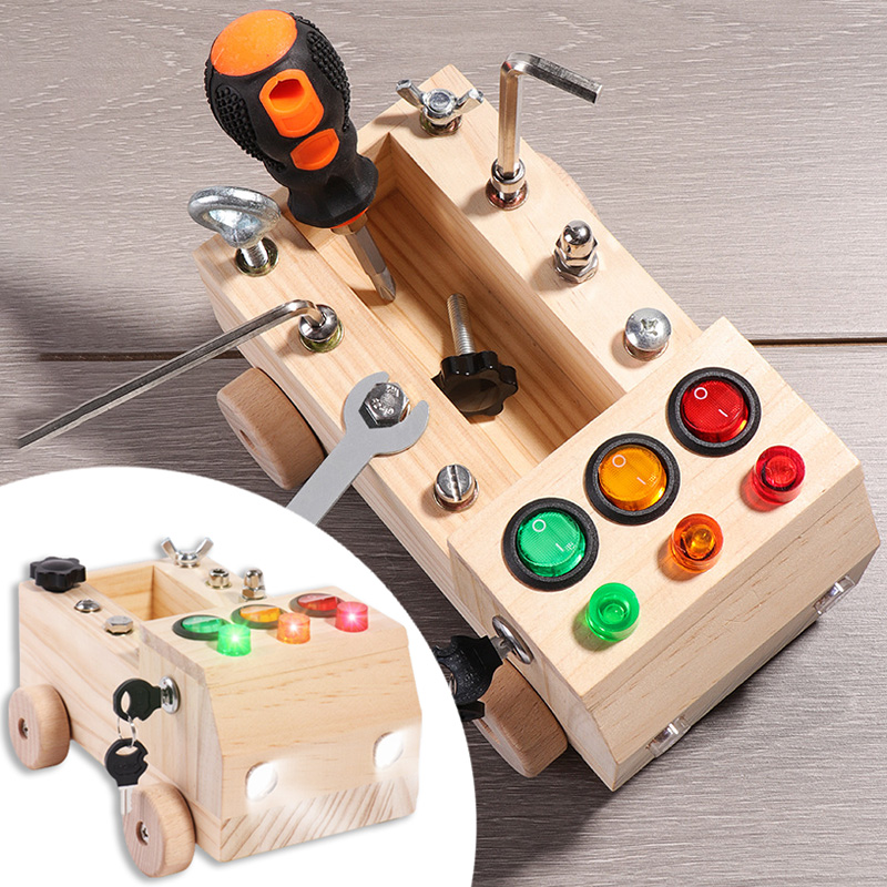 Holz Montessori Beschäftigt Bo – Board Game Box Bewertung und Preis