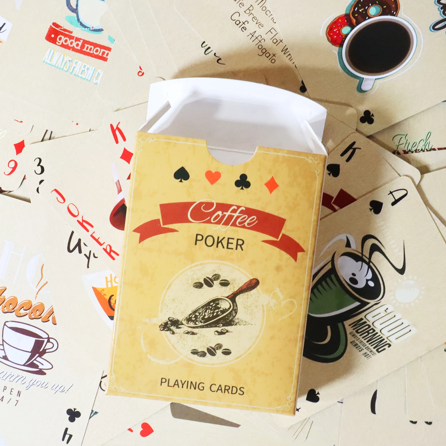 Kaffeepapier-Spielkarten im Vi – Board Game Viral Bewertung und Preis