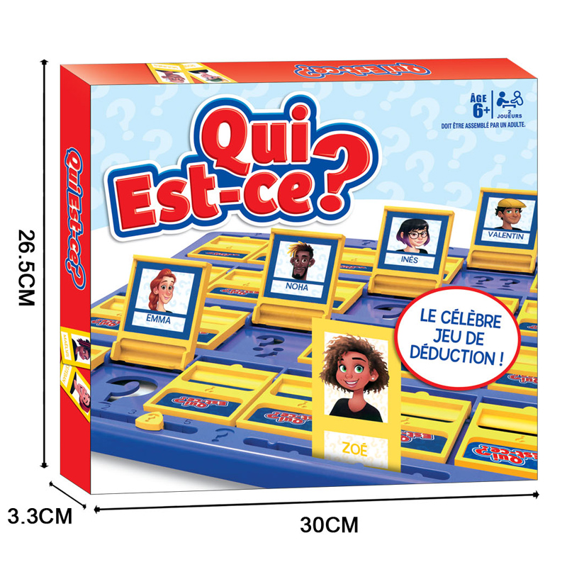 Französisches Spiel 'Wer bin i – Board Game Guess Who Bewertung und Preis
