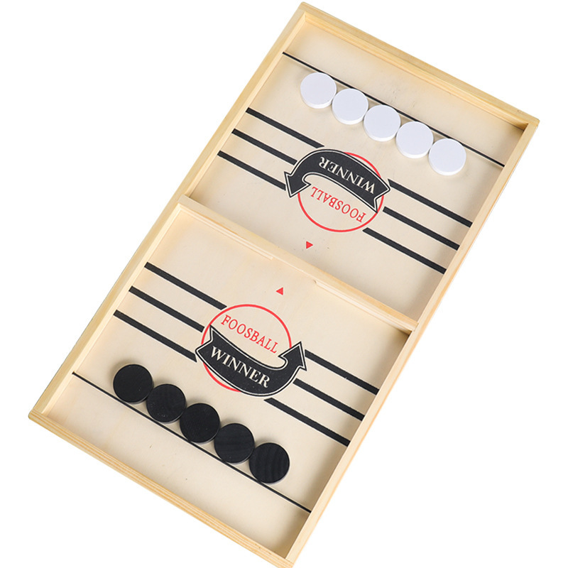 Schnelles Sling-Puck-Tischfußb – Board Game Electronic Table Bewertung und Preis