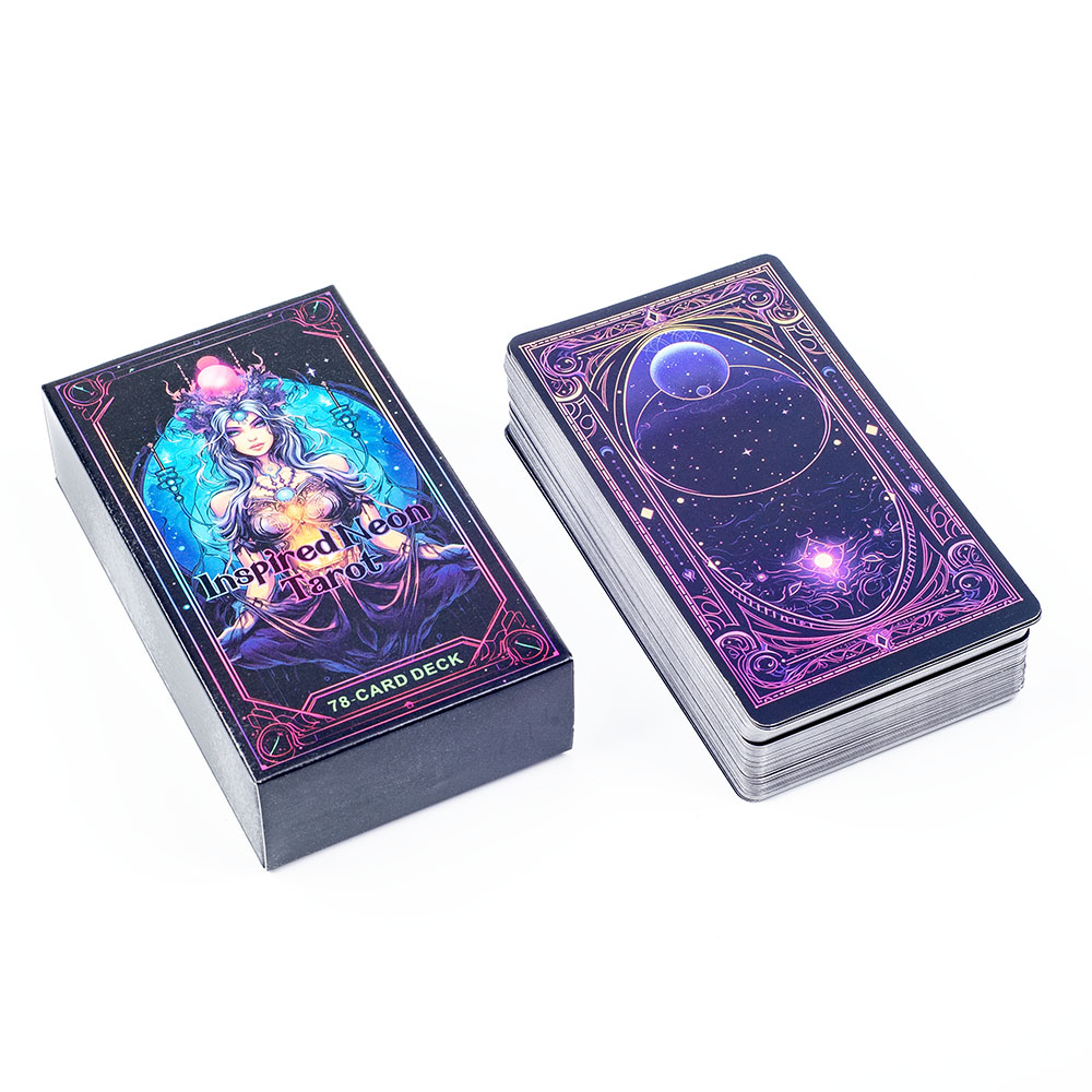 Inspired Neon Tarot Deck 78 Ka – Board Game Quantum Bewertung und Preis