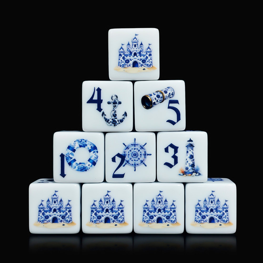 12 Stück blaue nautische 16-mm – Board Game Electronic Table Bewertung und Preis