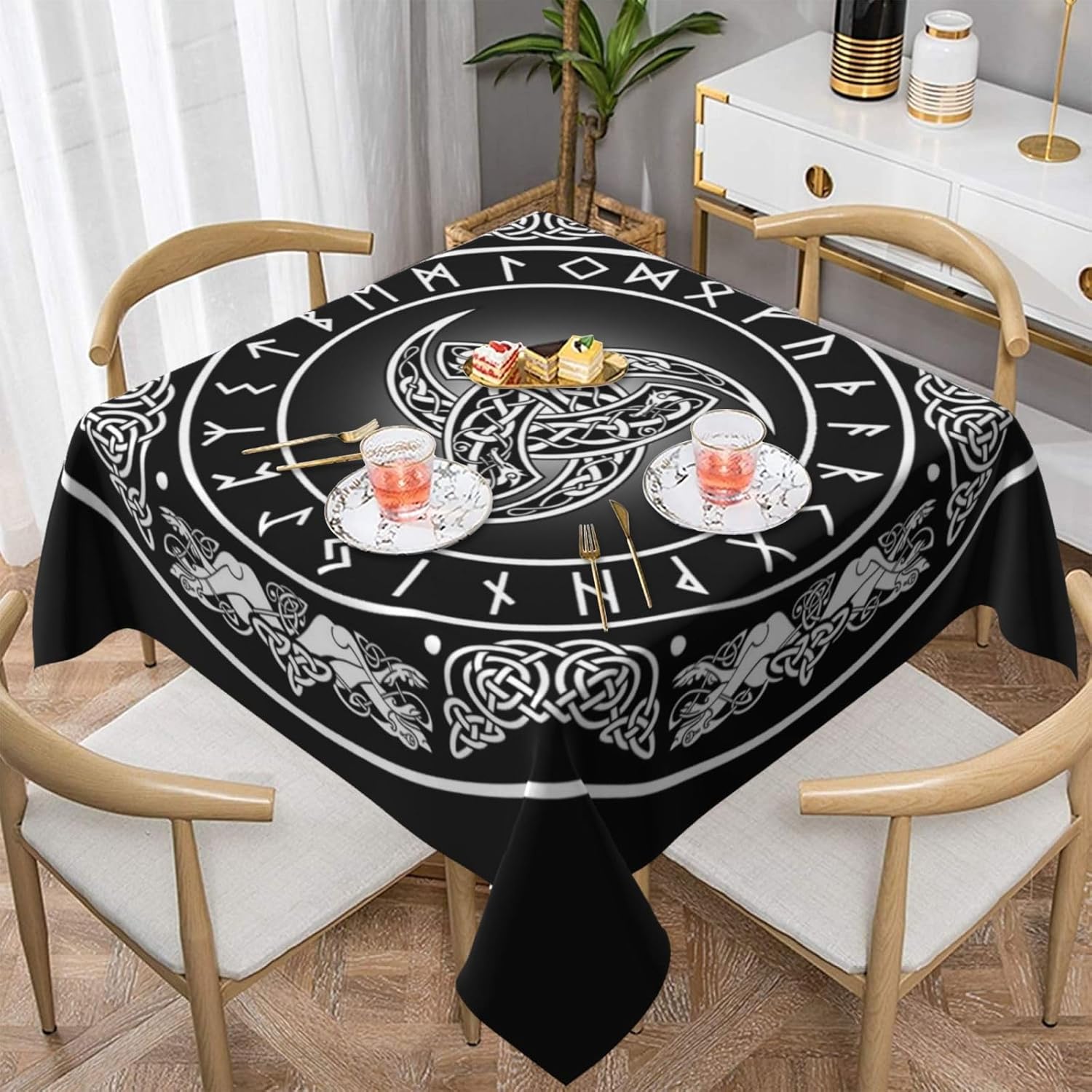 Rechteckige Tischdecke im Wiki – Board Game Vikings Bewertung und Preis